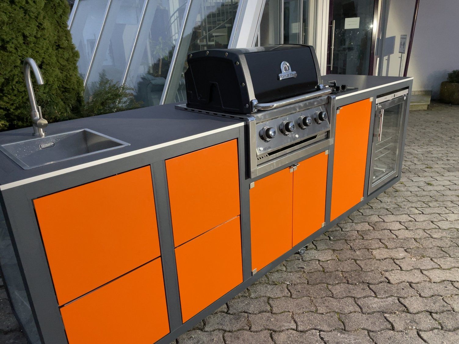 iGT Outdoorküche Außenküche Gartenküche aus Aluminium