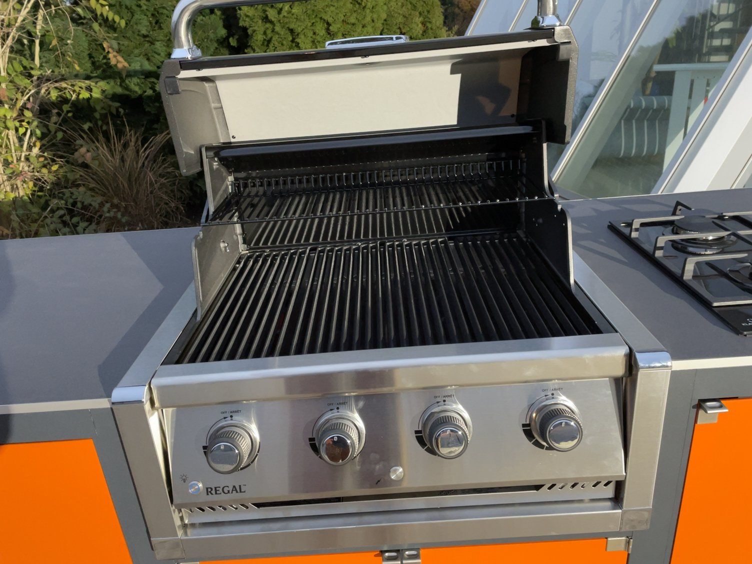 iGT Outdoorküche Außenküche Gartenküche mit Built In Grill Broilking REGAL