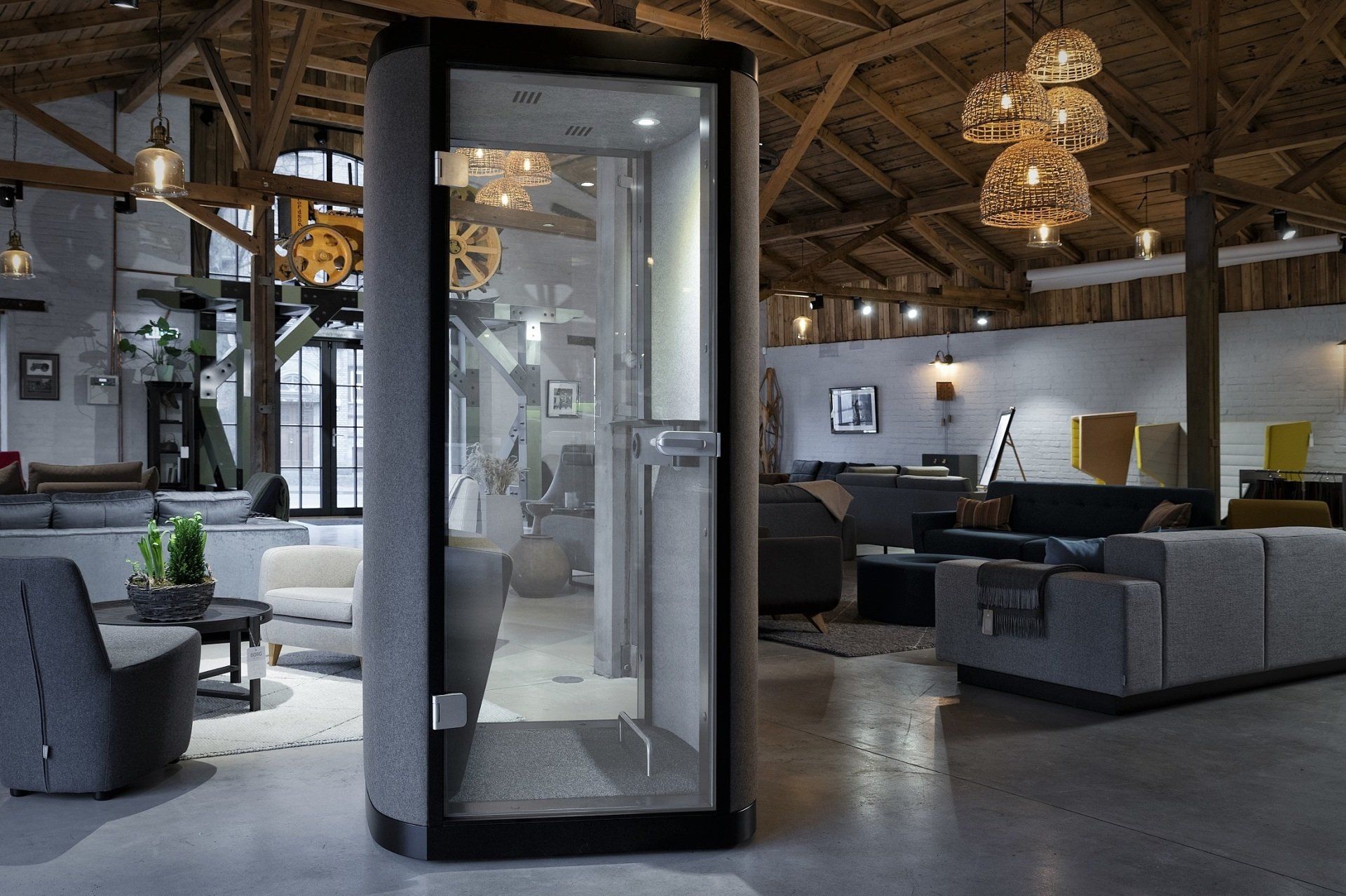 Telefonzelle für Büro