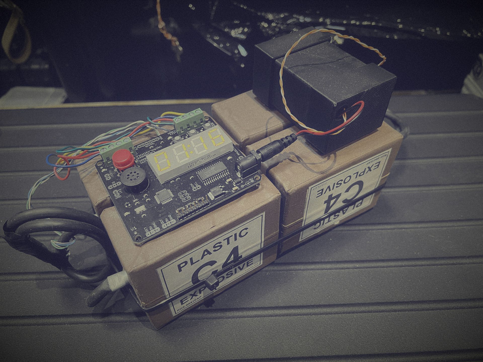 Practical Prop Explosives with working timer