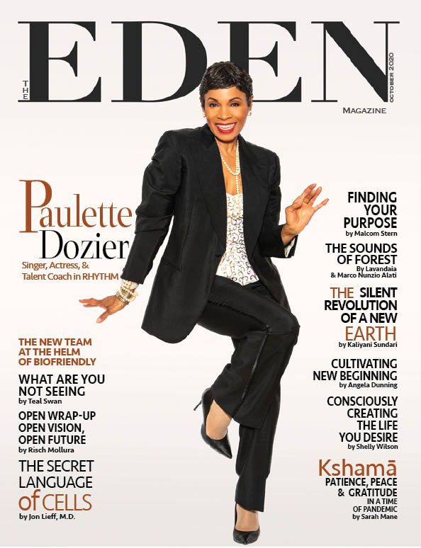 PAULETTE DOZIER in Rhythm | The EDEN Magazine 2020 October issue.