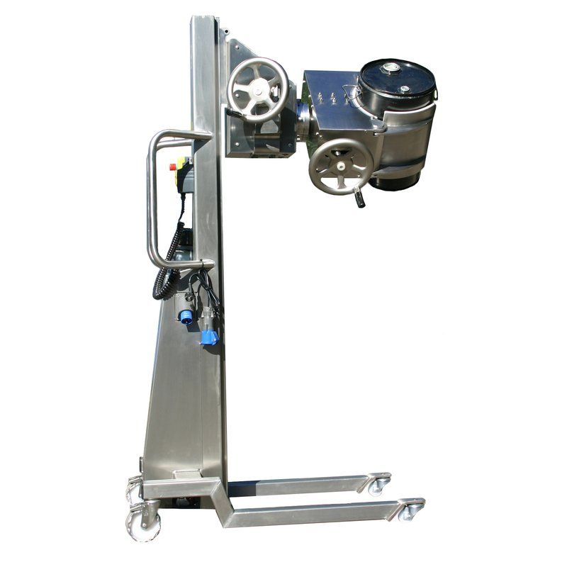 Fassheber und Kipper aus Edelstahl