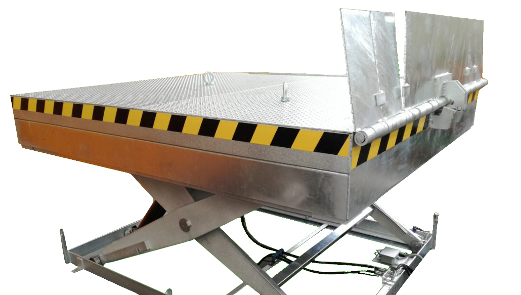 verzinkte hebebühne