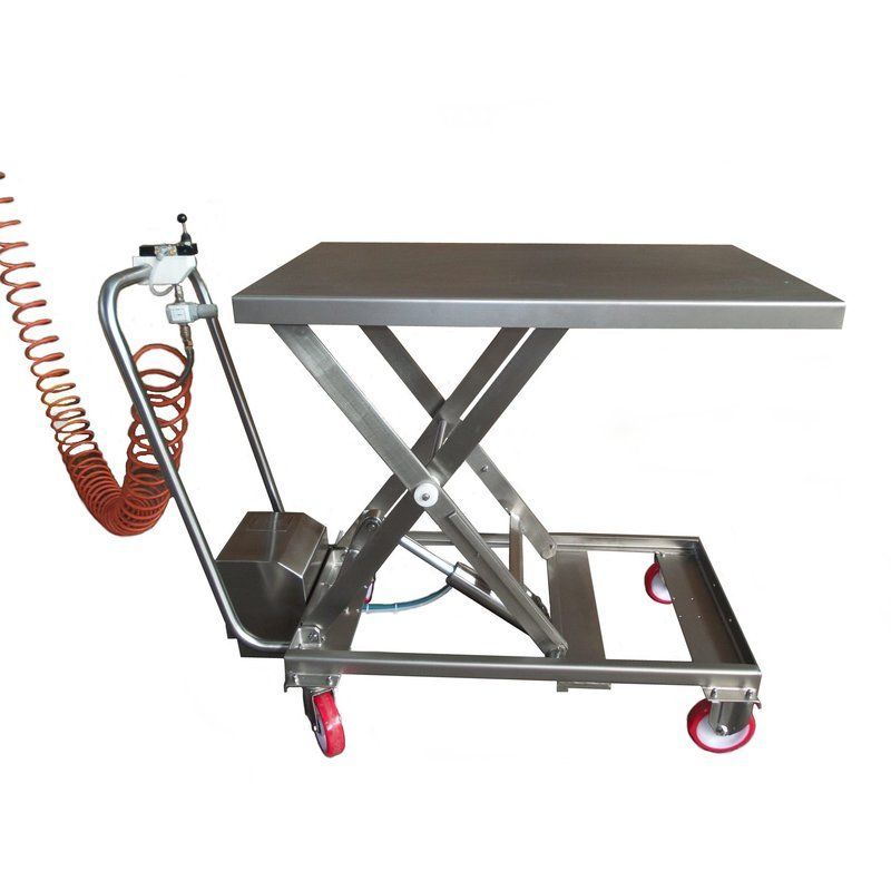 Mobiler pneumatischer Hubarbeitstisch