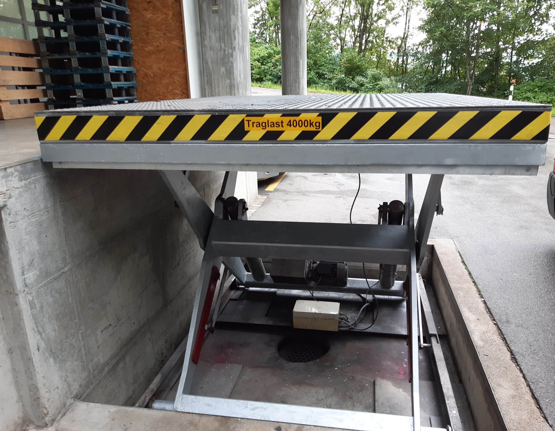 revidierte Hebebühne, Scherenhubtisch