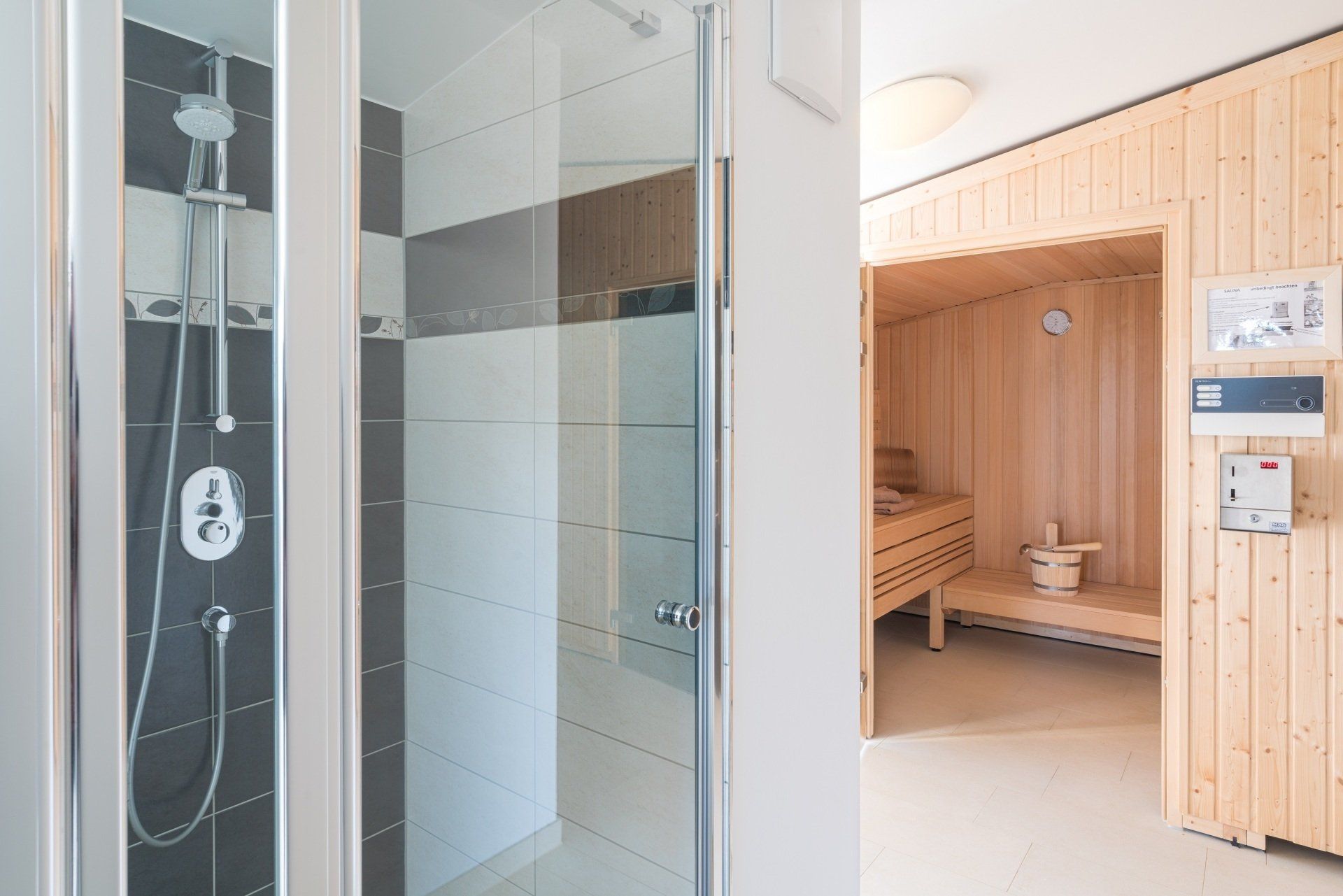 Saunabereich der Haffresidenz am Stettiner Haff Usedom