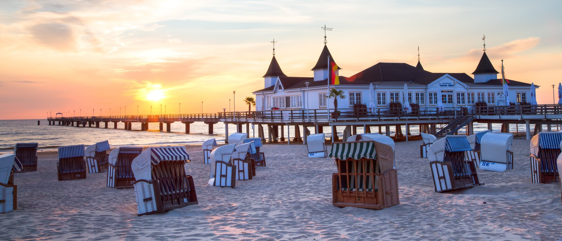 Kaiserliches Prominieren in Ahlbeck: Die Seebrücke Kaiserliches Prominieren in Ahlbeck: Die Seebrücke