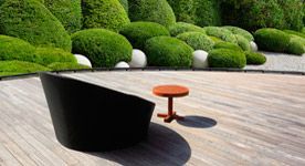 Holzterrasse
