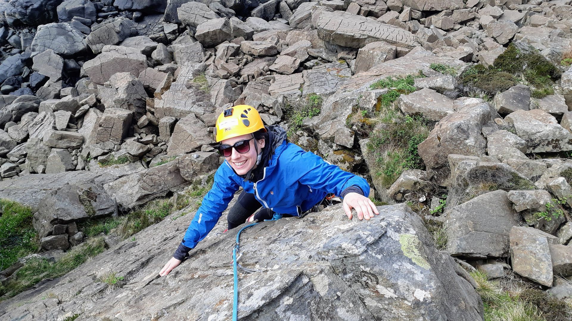 Introduction to climbing course on Skye