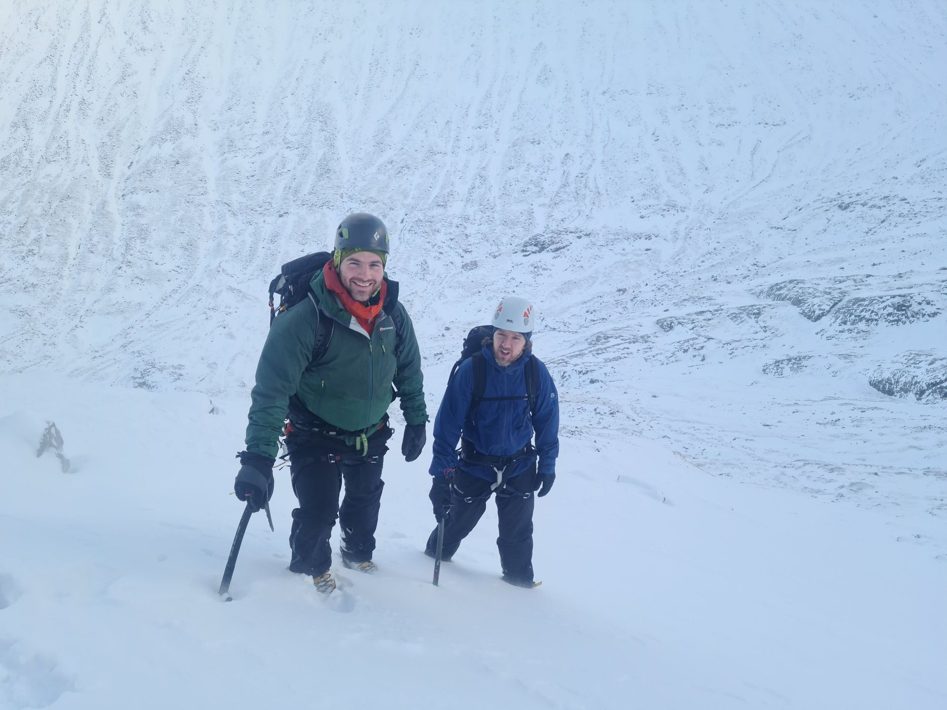 Ben Nevis Winter skills training