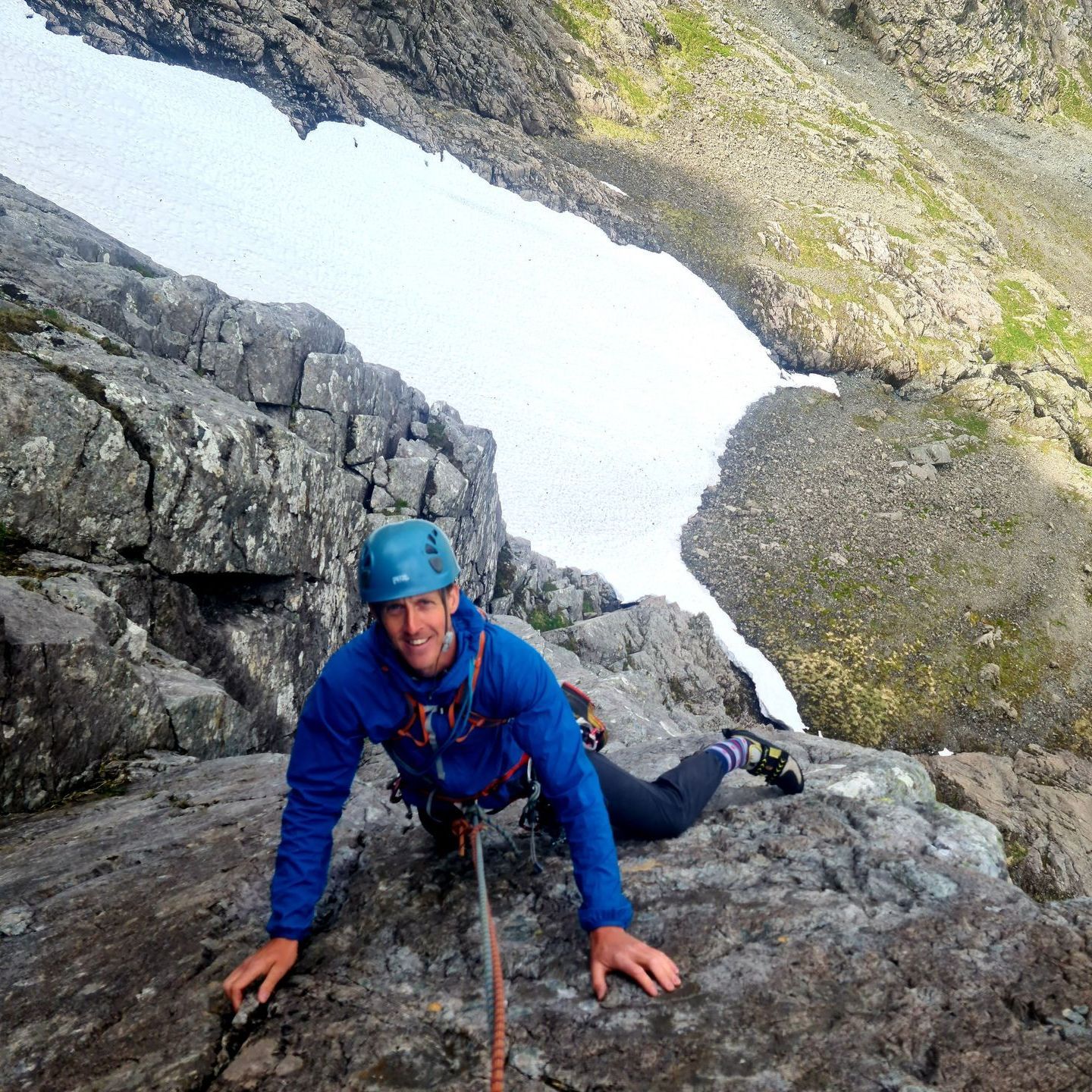 Multipitch rock climbing guiding and instruction in Scotland. Rock climbing Guide