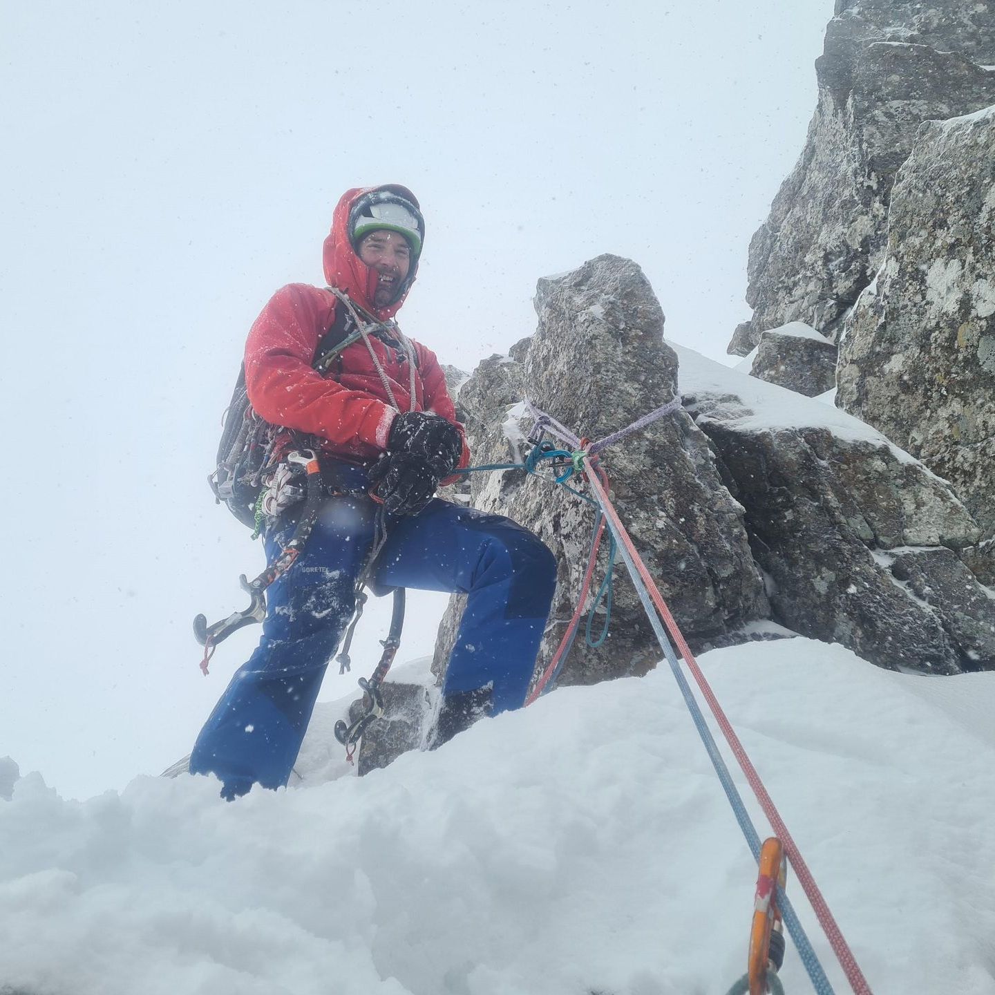 Winter Climbing courses in Scotland. Introduction to winter climbing, winter climbing improvers, and learn to lead courses.