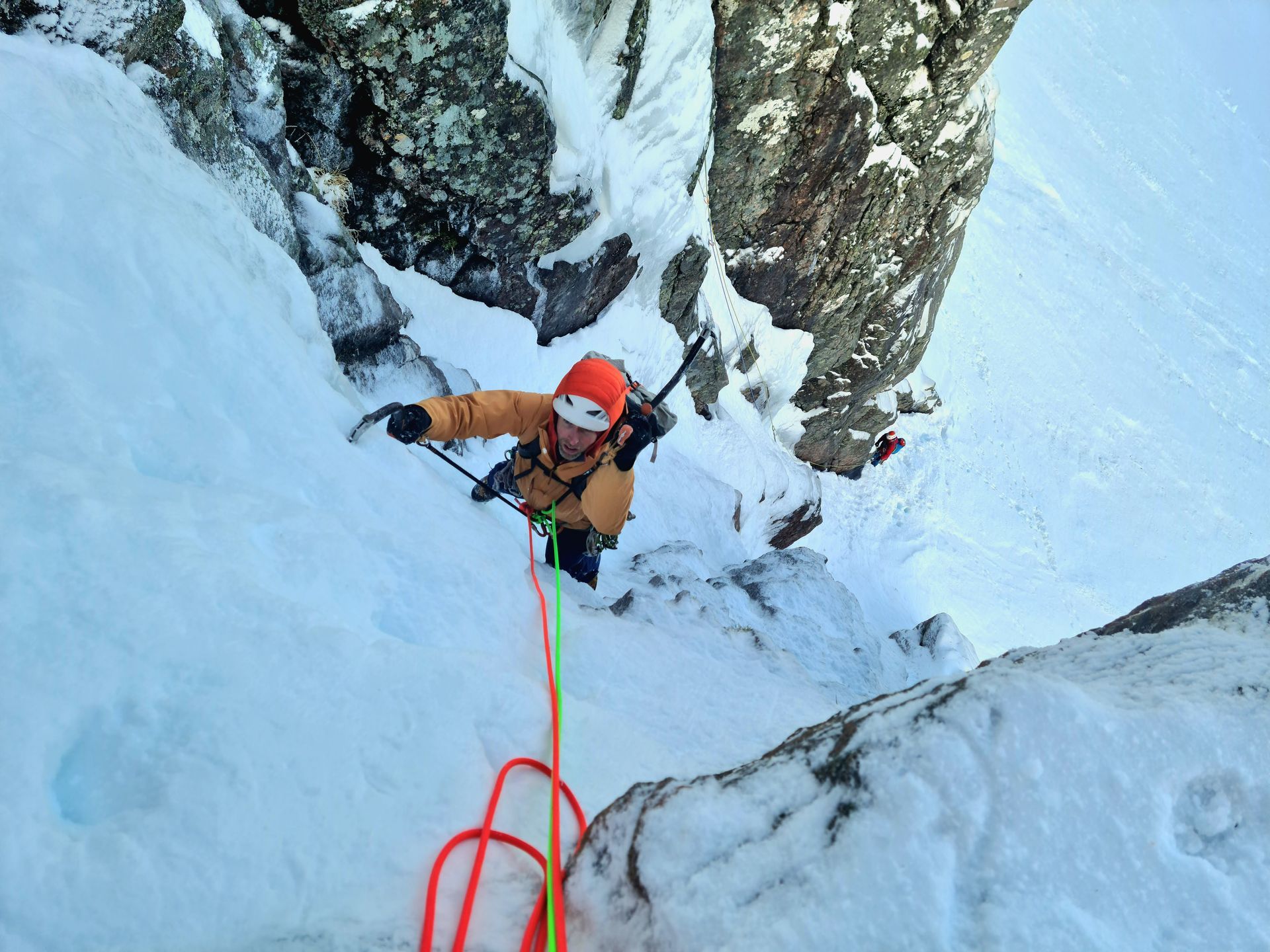 Winter Climbing Aonach Mor