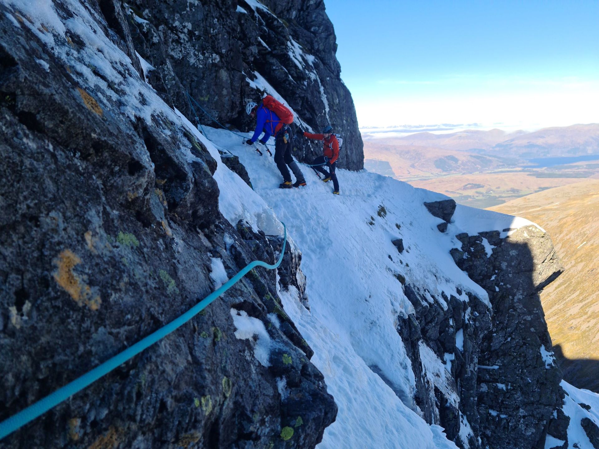 Tower Ridge in winter