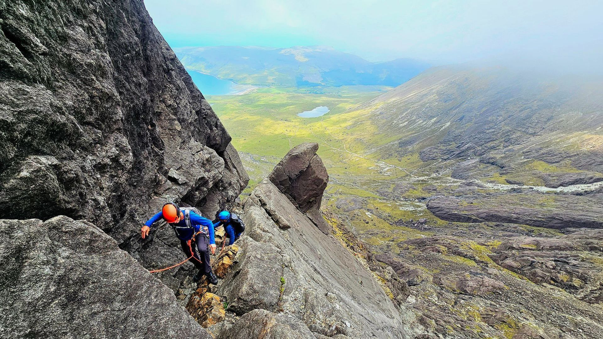 Skye Classic Rock climbs - the Cioch