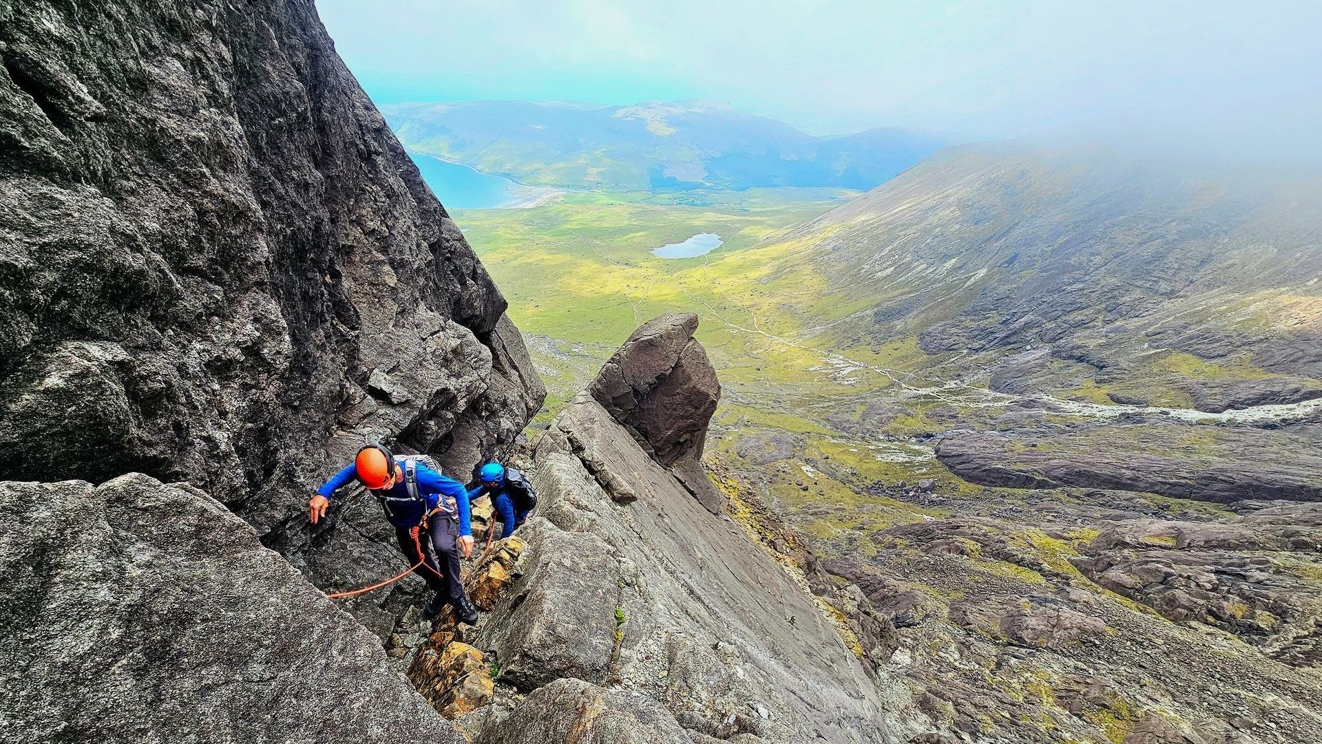 Skye Classic Rock climbs - the Cioch