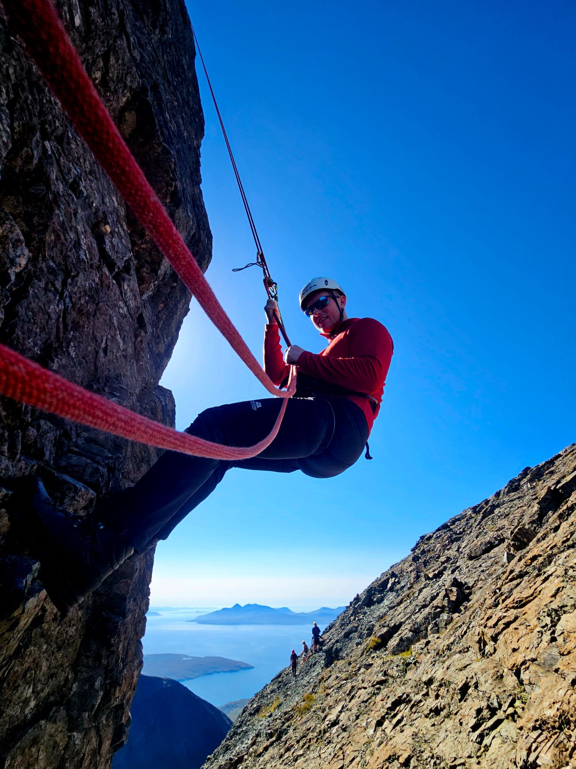 Join an In Pinn guide from Elite Guides to climb the Inaccessible Pinnacle on the Skye Cuillin ridge.