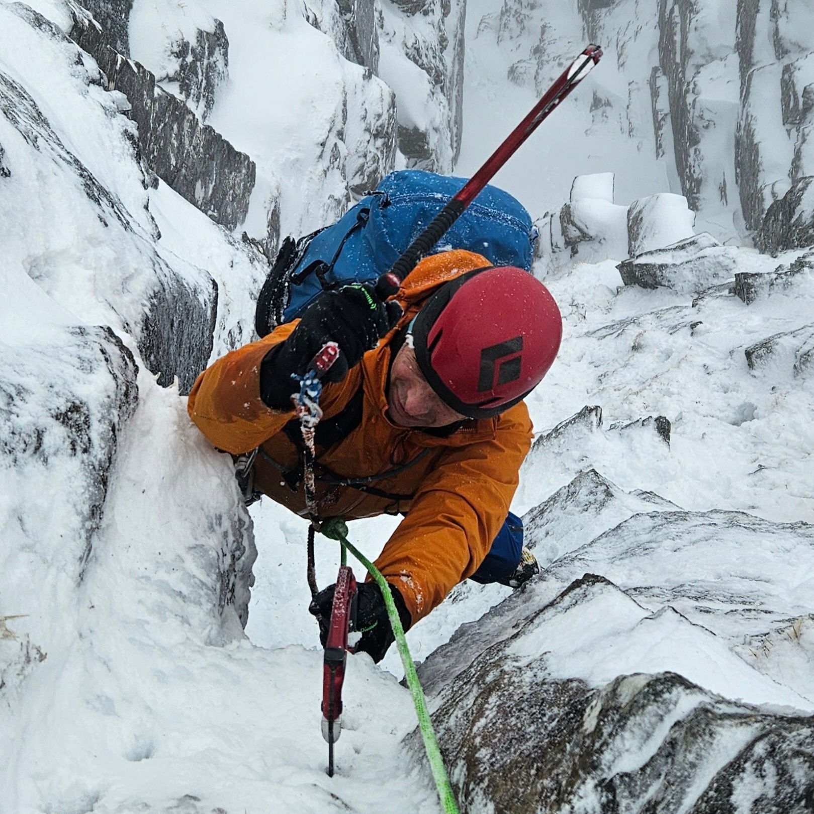 Guided Mixed climbing in Scotland with qualified and experienced winter climbing guides.