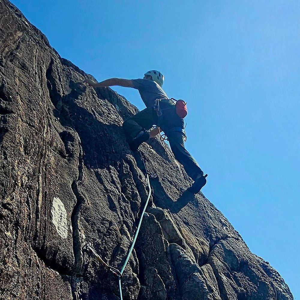 Rock Climbing Guide in Scotland. Rock Climbing courses and Rock climbing Guiding