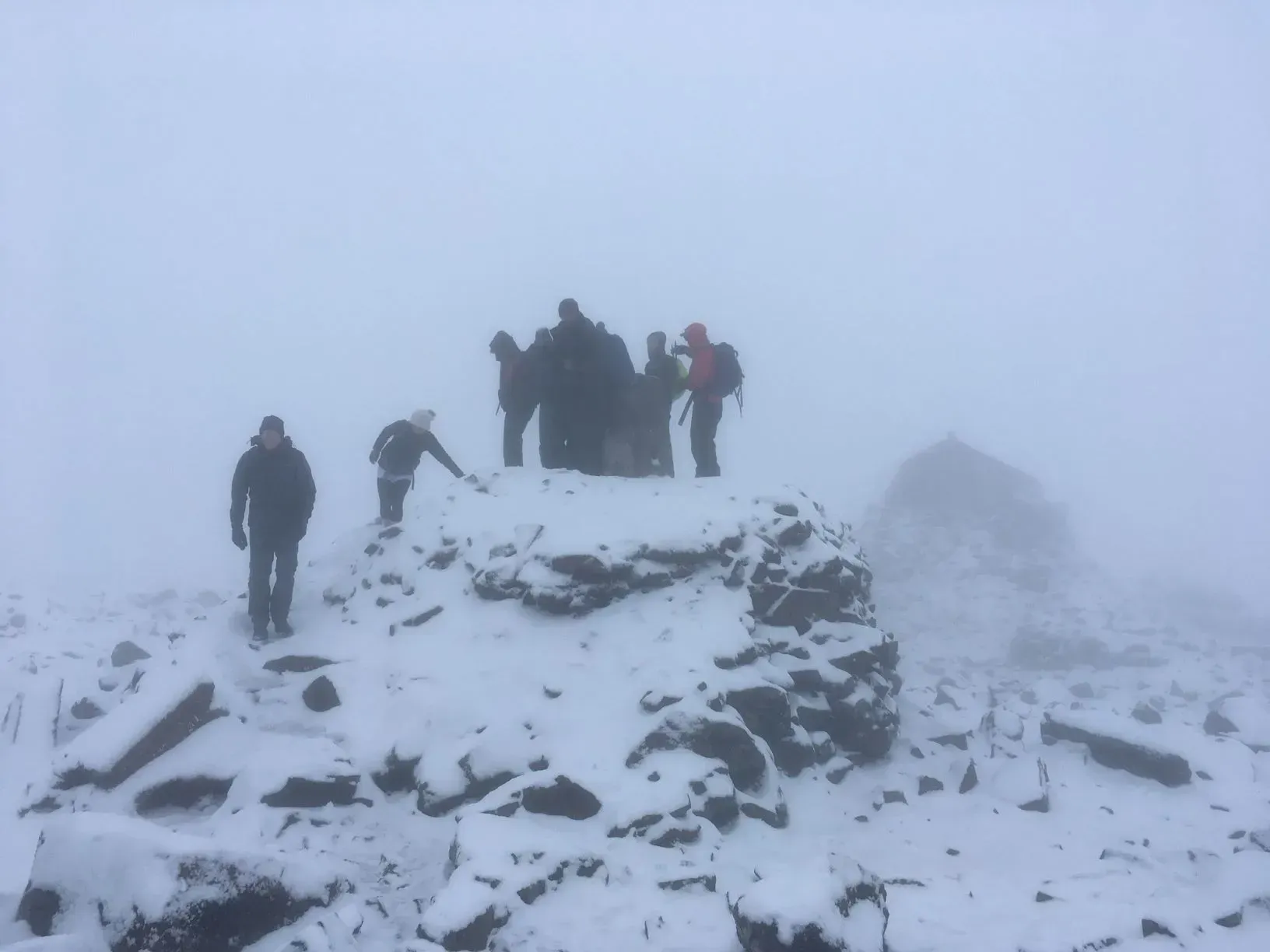 Ben Nevis summit on the Summer solstice