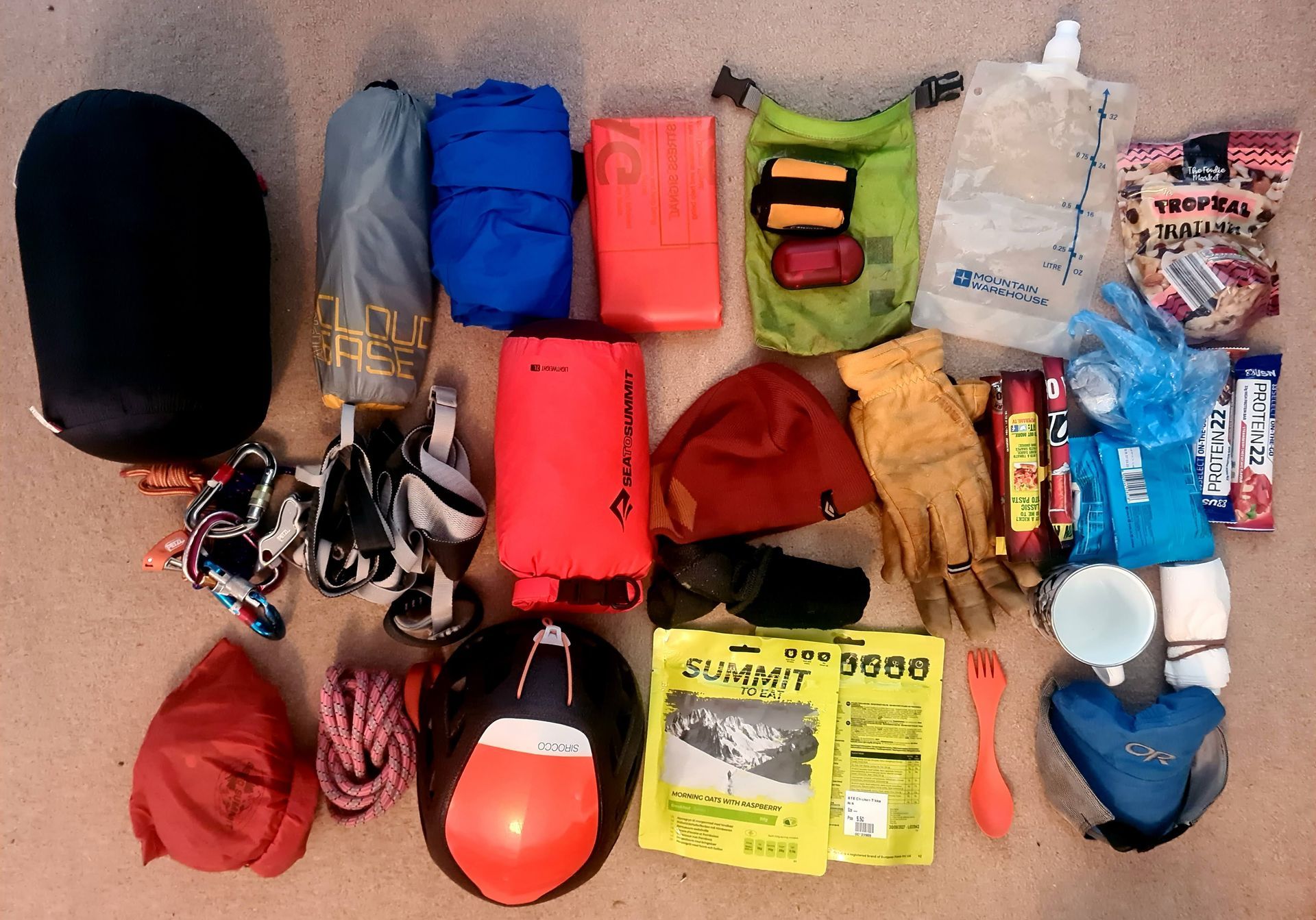 Cuillin ridge Traverse kit