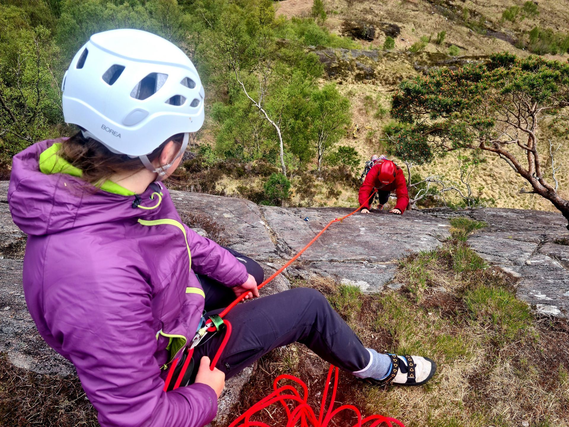 Intro to Rock Climbing courses
