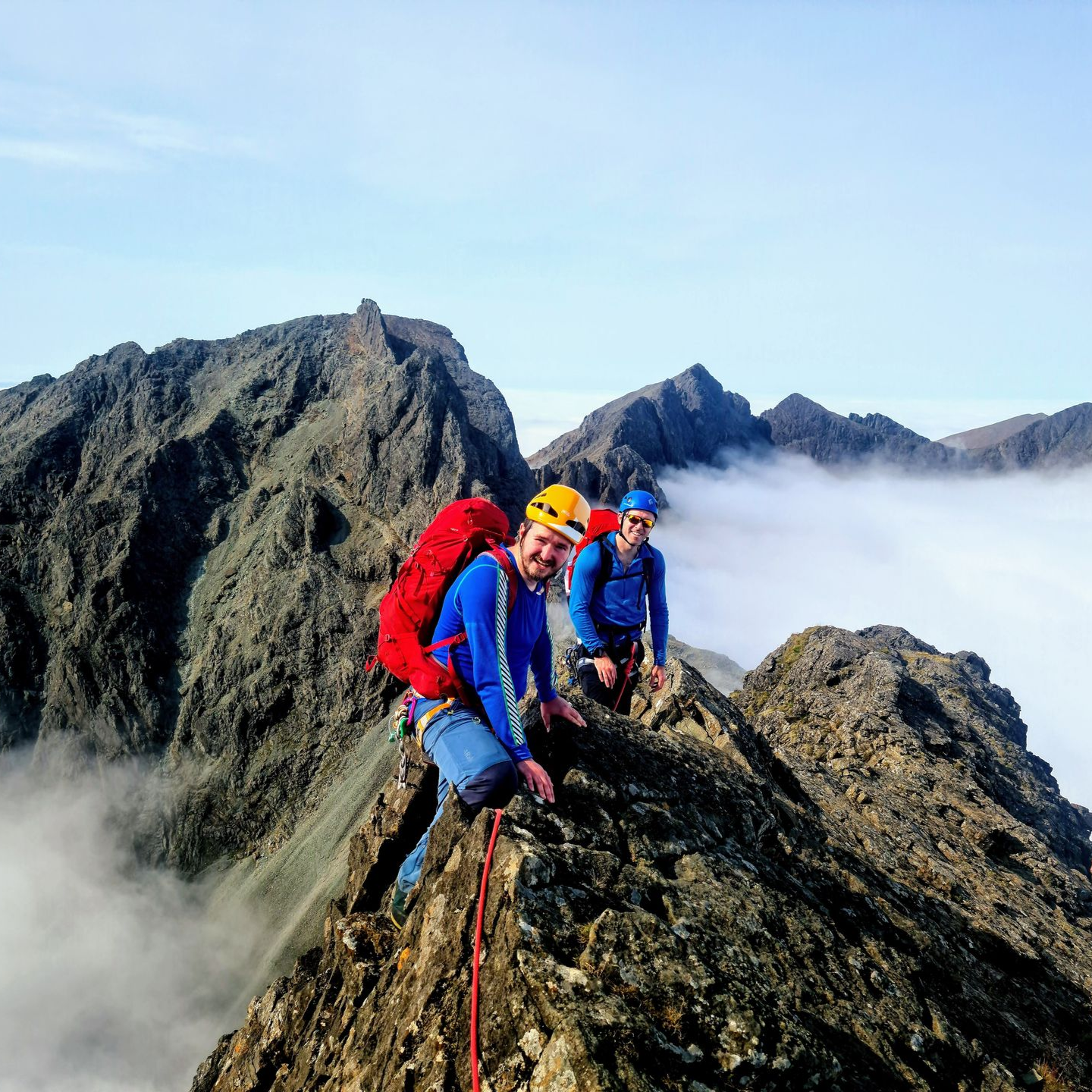 A guided Skye Cuillin Ridge Traverse