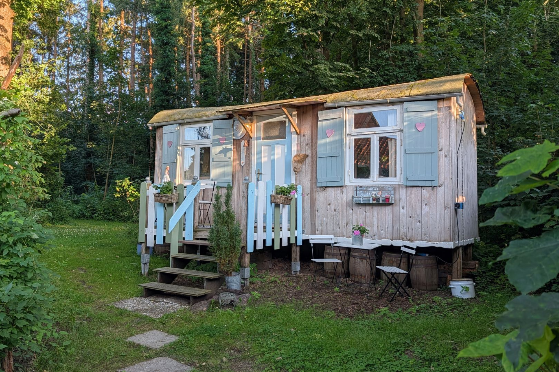 ZUM BAUWAGEN Hemmoor, Ferien, Ferienwohnung, Urlaub, Pension, Hotel, Unterkunft, Kreidesee, Cuxhaven, Stade, Kehdinger Land, Bauwagen, Fewo