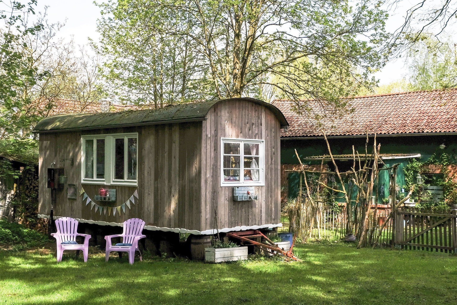 Tiny house, Bauwagen, Ferien, Urlaub, Ferienwohnung, Glamping, Peter Lustig, Hemmoor, Kreidesee