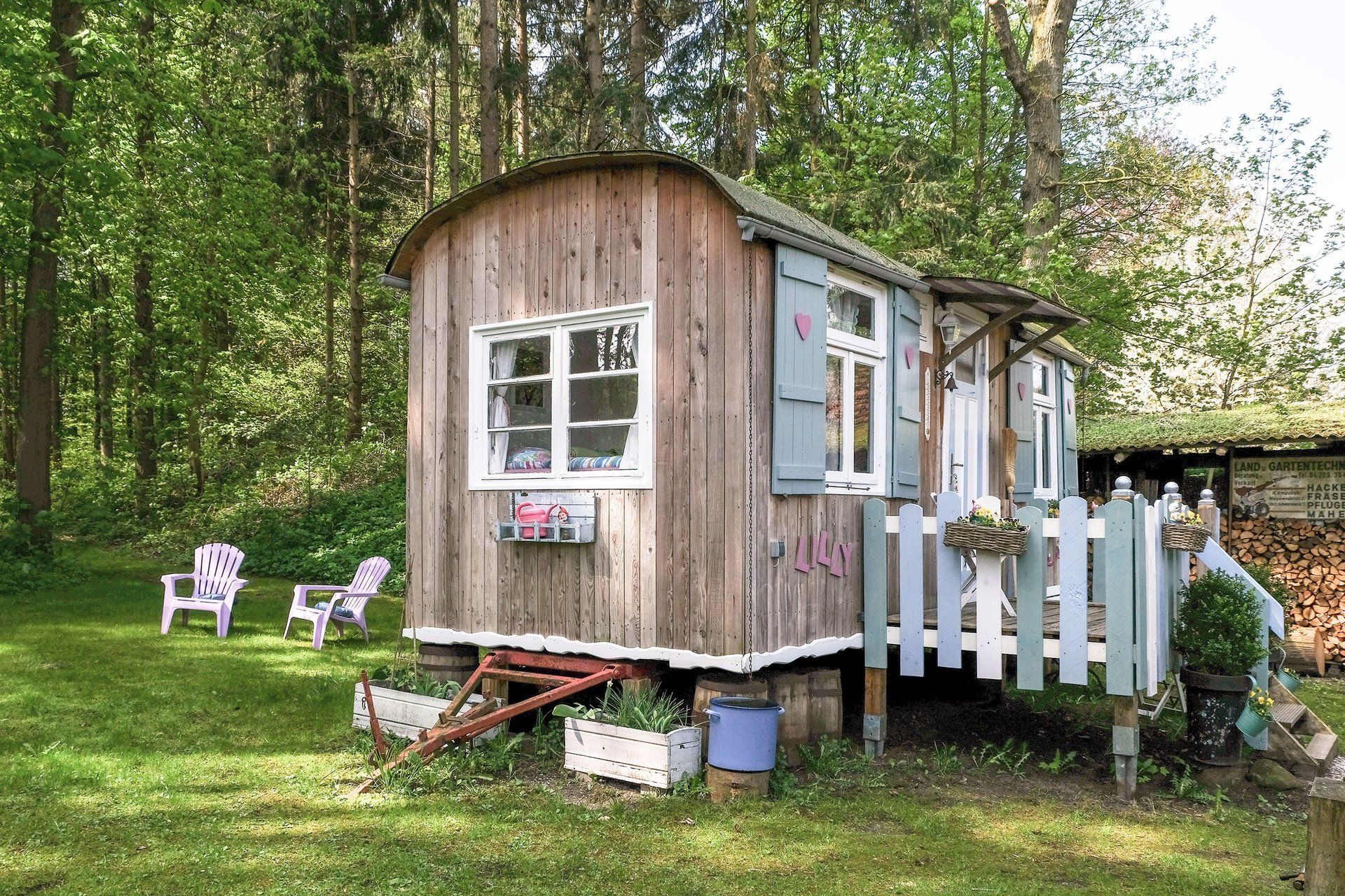 Tiny house, Bauwagen, Ferien, Urlaub, Ferienwohnung, Glamping, Peter Lustig, Hemmoor, Kreidesee