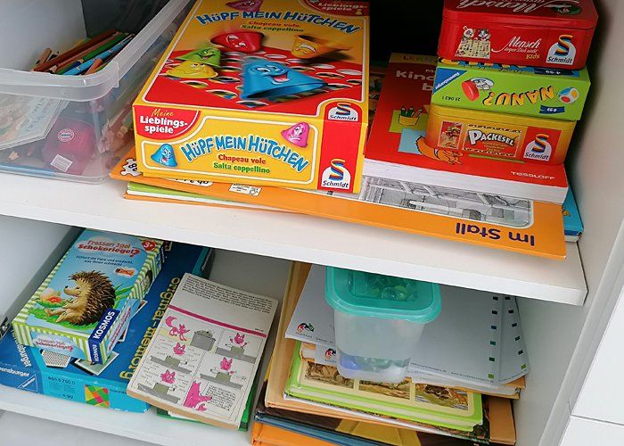 Fewo Grete, Trier: Spiele und Kinderbücher