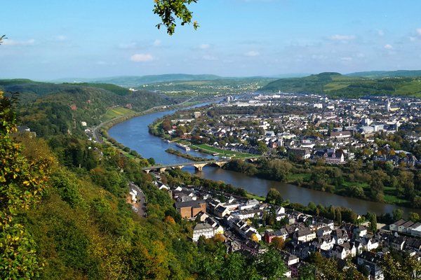Trier - Aussicht über die Stadt von der Mariensäule aus
