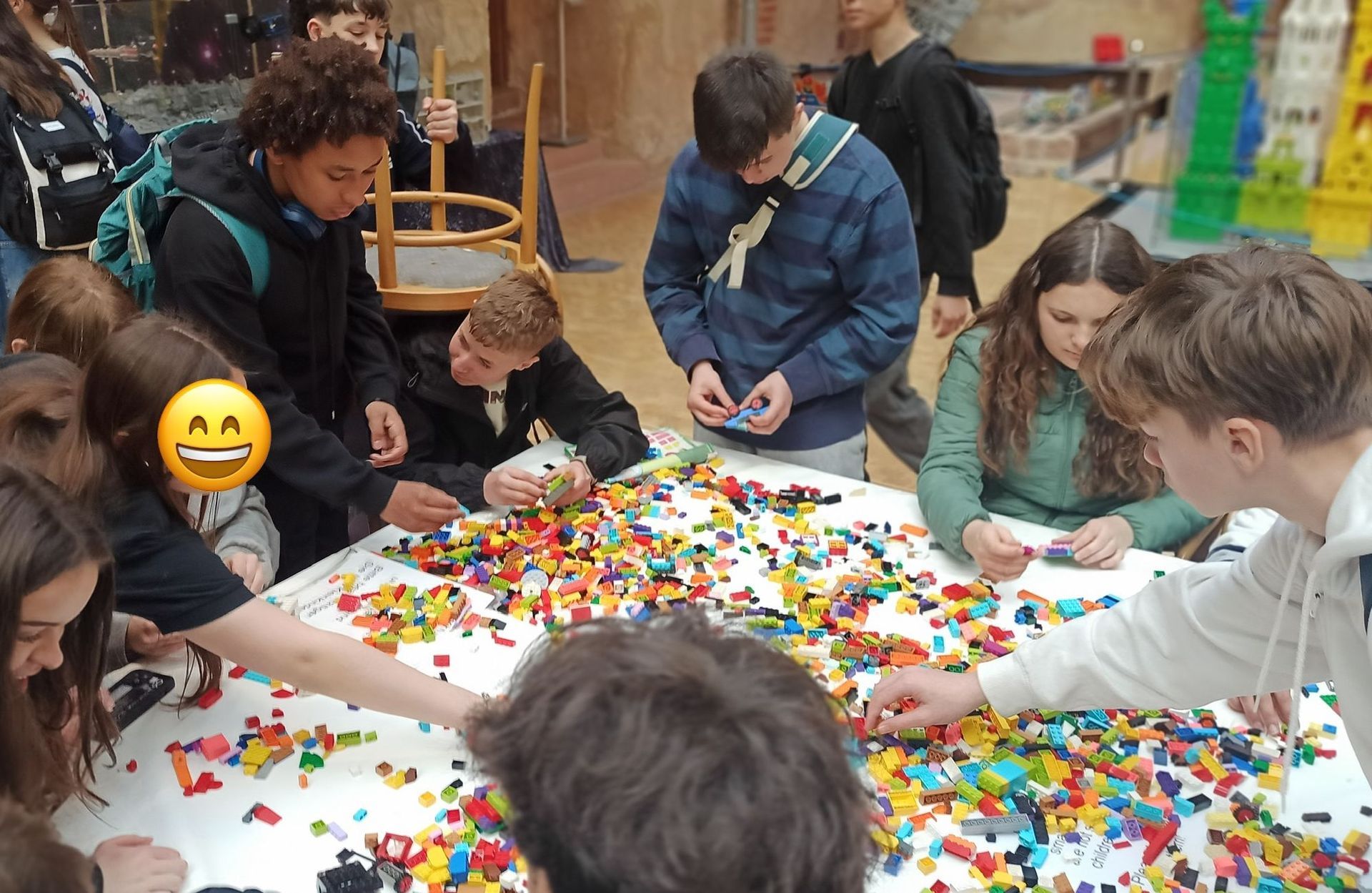 Puzzlen beim Schüleraustausch