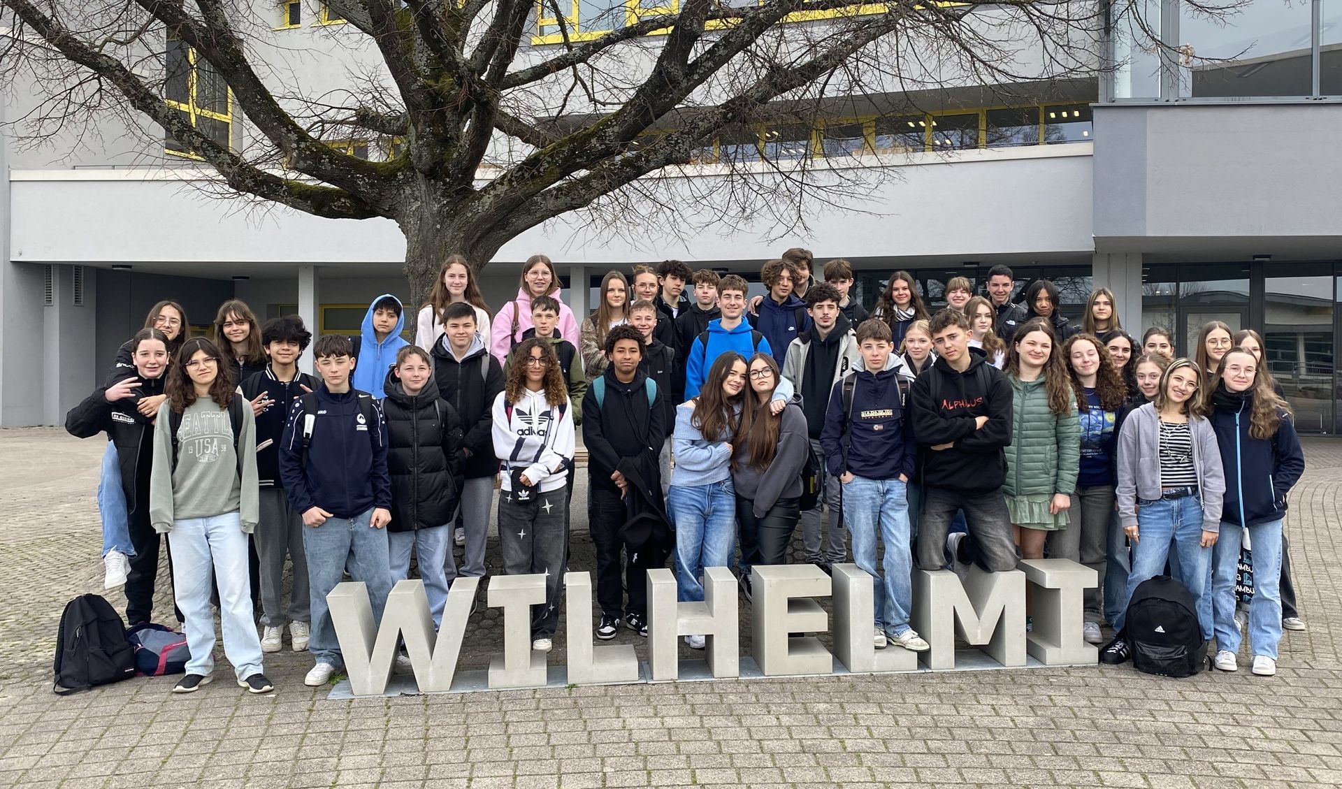 Deutsche und französische Teilnehmerinnen am Frankreich-Austausch 2025