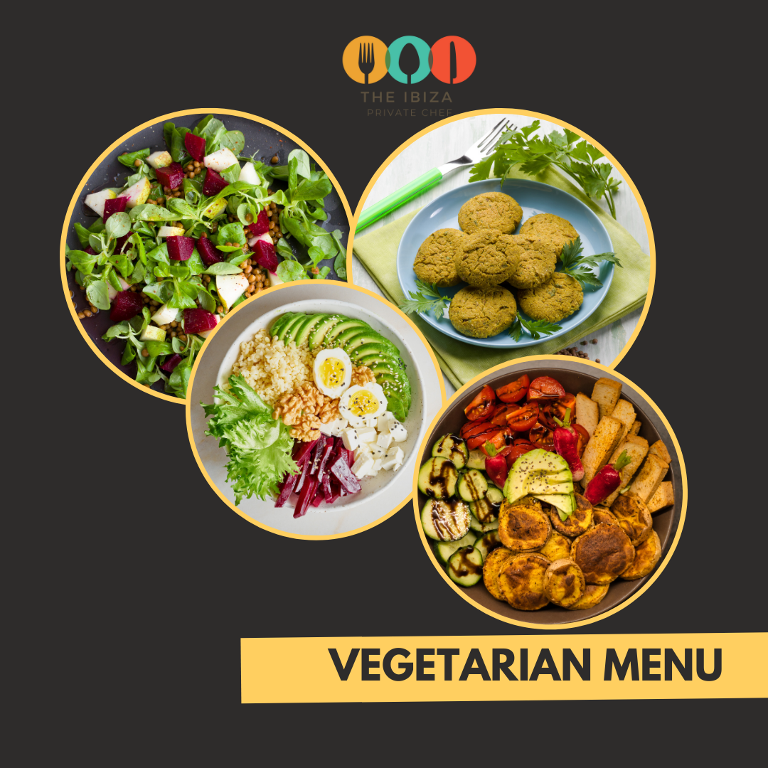 Diferent plates by private Chef in Mallorca