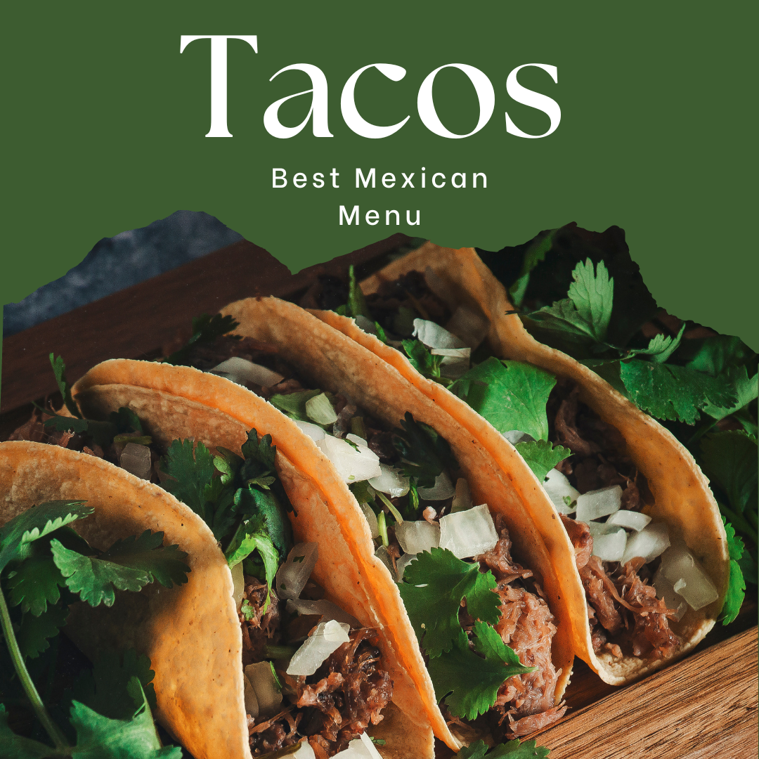 Best mexican menu by Francisco Hervas