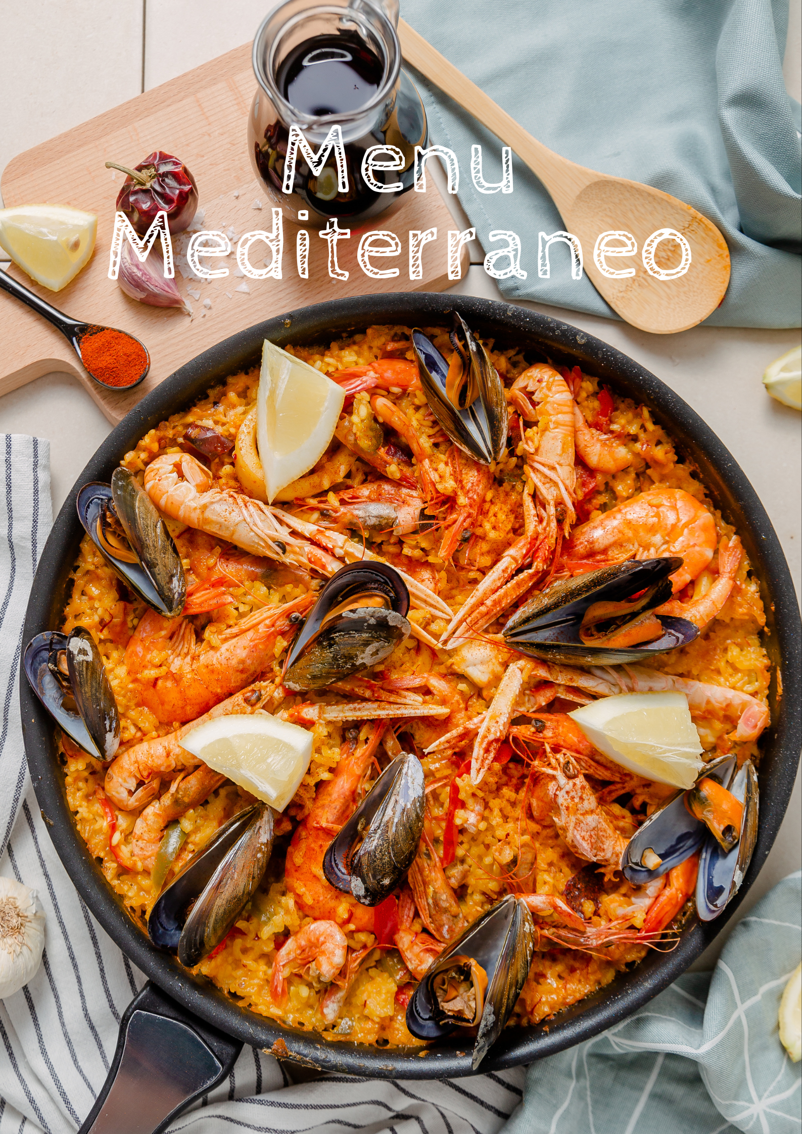 Paella by private chef mallorca