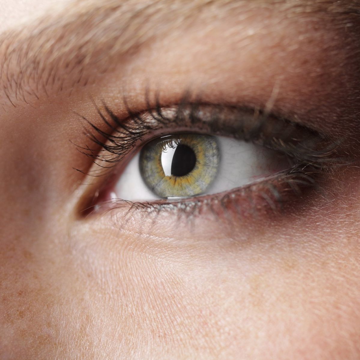 woman's eye