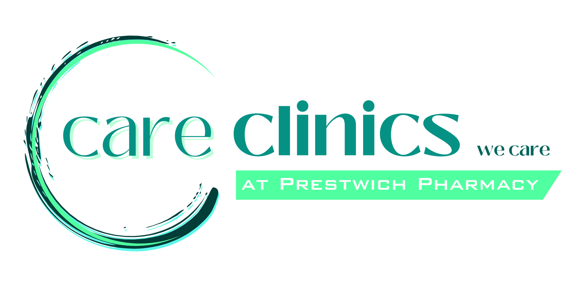 care clinics at Prestwich Pharmacy logo