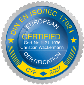 EUcert DIN ISO/IEC 17024 Zertifizierung DIN EN ISO/IEC 17024 Zertifizierung