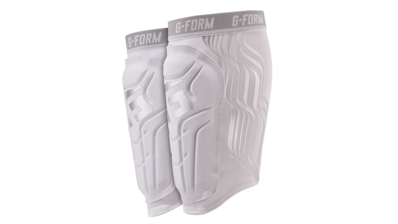Clean shin guards with G-form on display