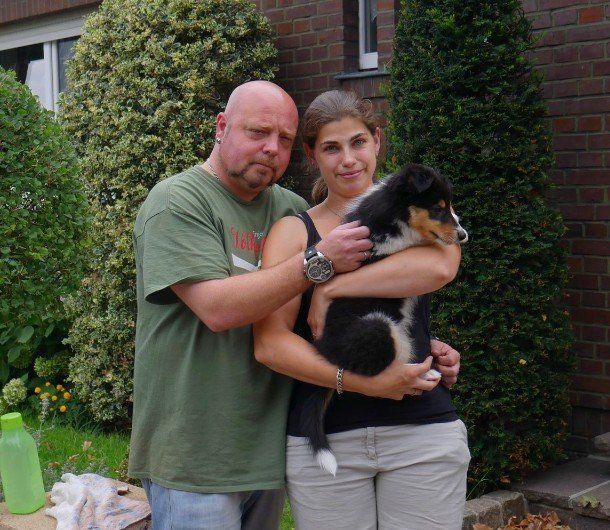 Athos mit seiner Familie