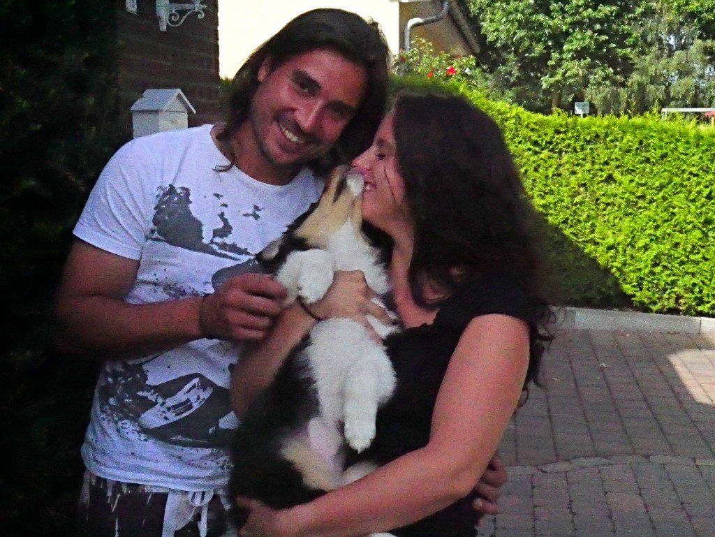 Aurora mit ihrer neuen Familie