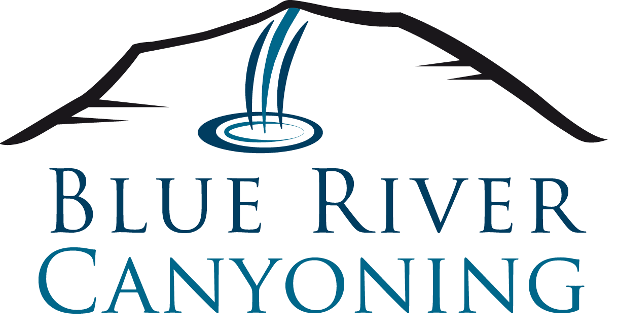 Canyoning Logo Blue River Canyoning Logo
