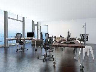 large open plan office space