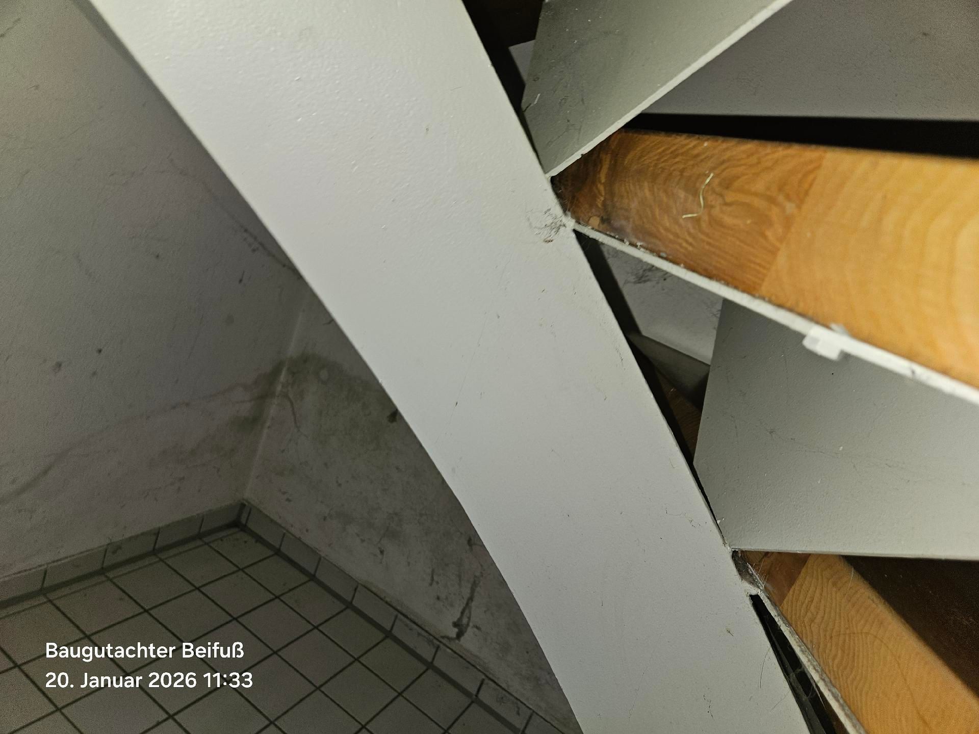 Baugutachten nach Bauschäden im Keller in München.