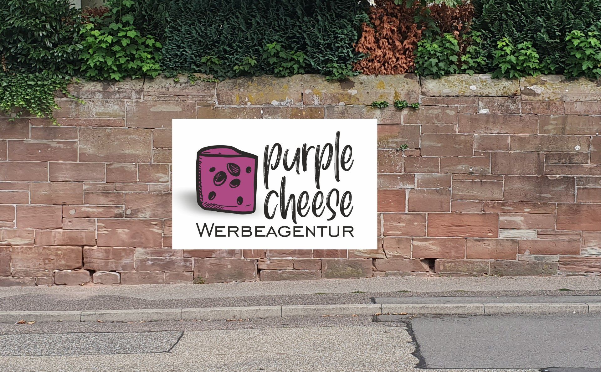 Leistungen - Schilderdruck - purple cheese Werbeagentur