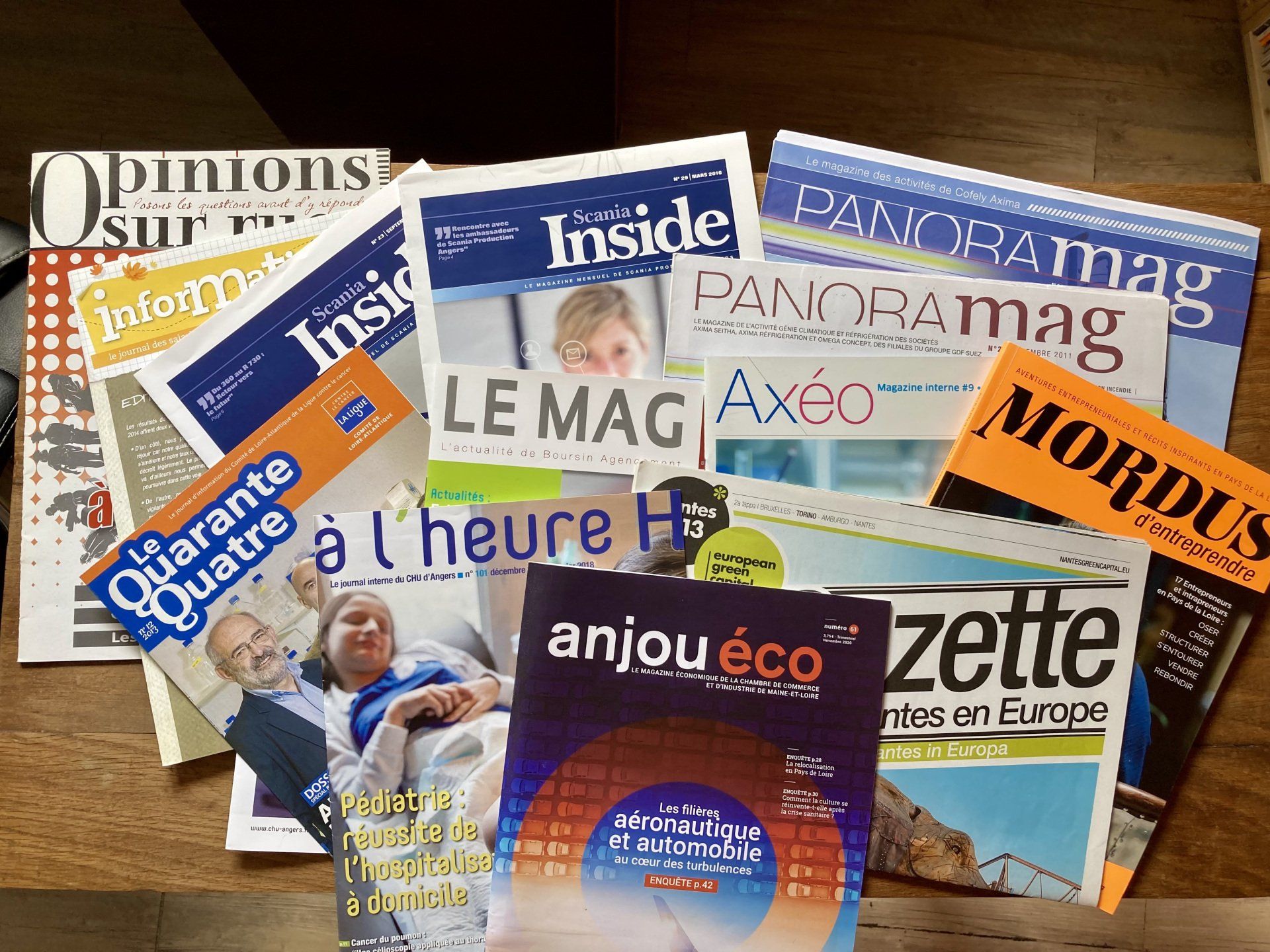 lot de magazines