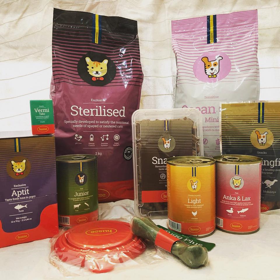 Piensos Husse Comida Seca, Comida Humeda para mascotas marca Husse