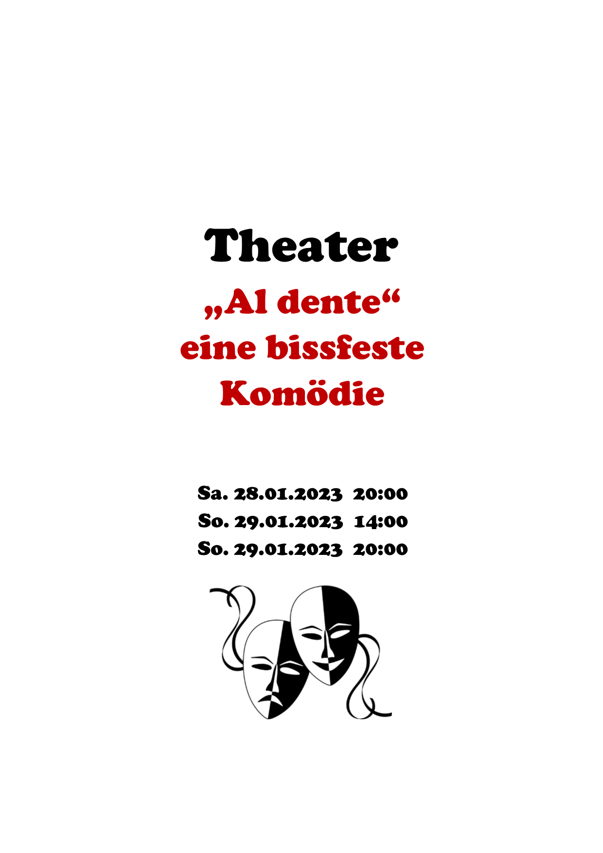 „Al dente“ eine bissfeste Komödie